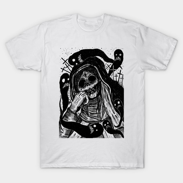 flock of demons T-Shirt by fear my nerves